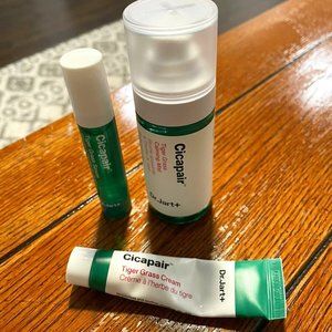 Dr Jart Cicapair Tiger Grass Serum Creme and Calming Spray See Description